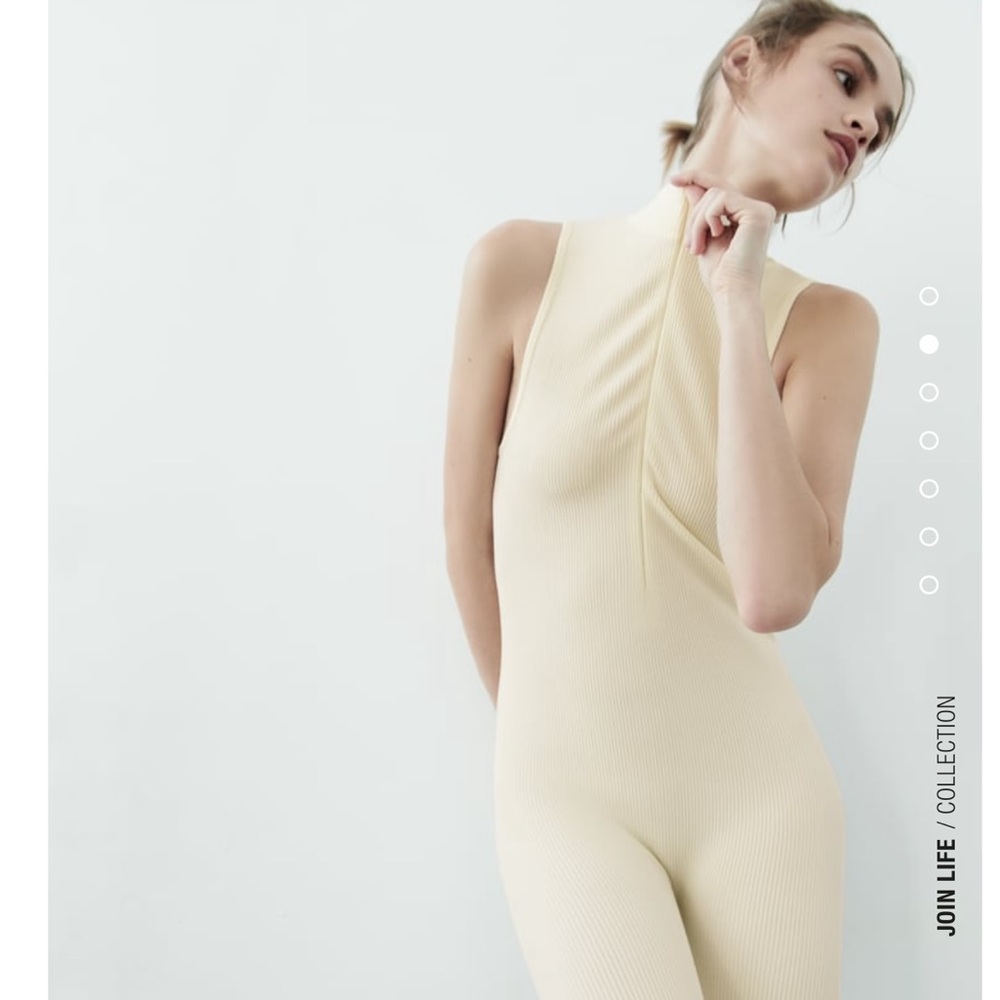 Brand New Zara Seamless Halter Neck Jumpsuit